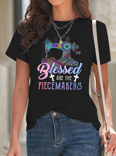Blessed Are the Peacemakers Casual Unisex Tee - Just Fashion Now - Modalova