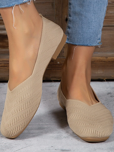 Mesh Fabric All Season Plain Casual Shallow Shoes - Just Fashion Now - Modalova