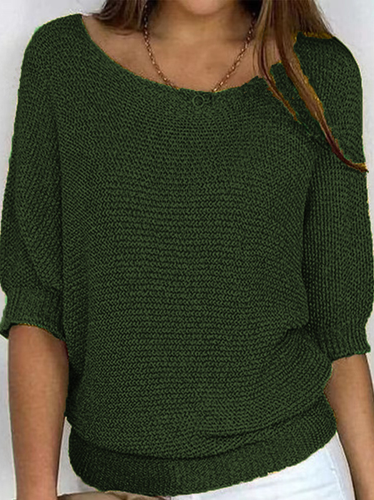 Loose Casual Sweater - Just Fashion Now - Modalova