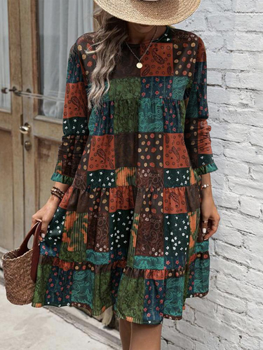 Casual Ethnic Dress With No - Just Fashion Now - Modalova