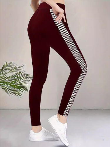 Tight Jersey Casual Leggings - Just Fashion Now - Modalova