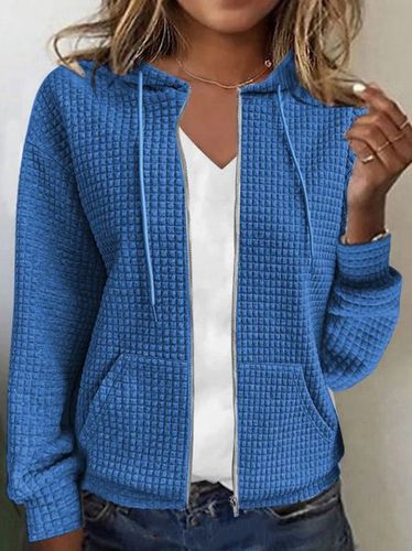 Loose Casual Jacket - Just Fashion Now - Modalova