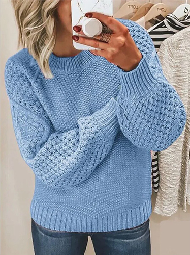 Others Casual Loose Sweater - Just Fashion Now - Modalova