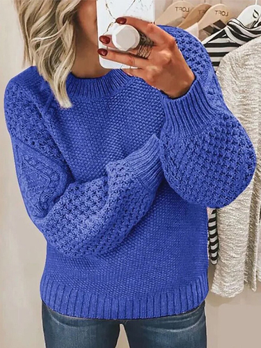 Others Casual Loose Sweater - Just Fashion Now - Modalova