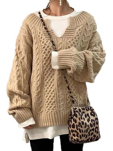 Wool/Knitting Casual Sweater - Just Fashion Now - Modalova