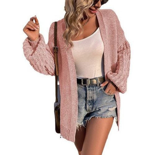 Others Loose Casual Plain Kimono - Just Fashion Now - Modalova