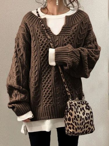 Wool/Knitting Casual Sweater - Just Fashion Now - Modalova