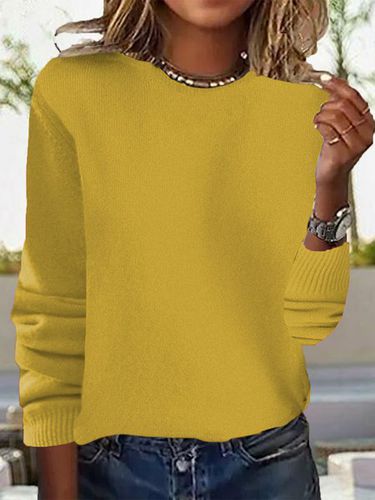 Others Casual Yarn/Wool Yarn Sweater - Just Fashion Now - Modalova