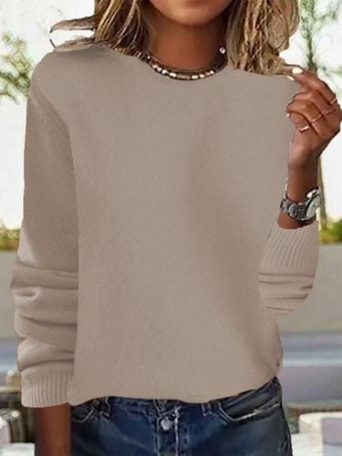 Casual Lace Sweater - Just Fashion Now - Modalova