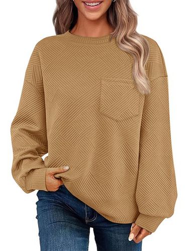 Casual Loose Sweatshirt - Just Fashion Now - Modalova