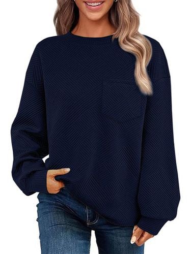 Casual Loose Sweatshirt - Just Fashion Now - Modalova