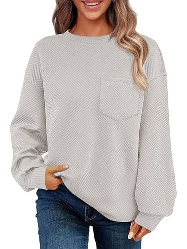 Casual Loose Sweatshirt - Just Fashion Now - Modalova