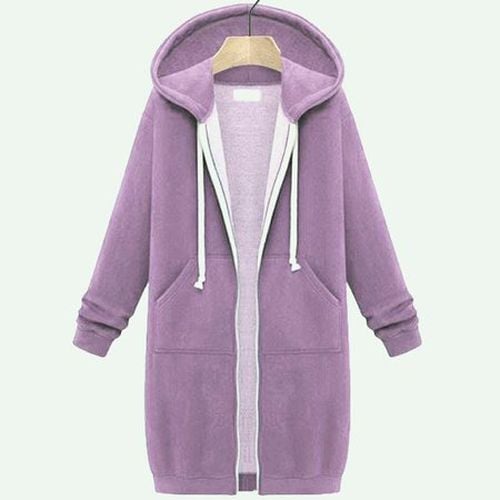 Cotton Casual Hoodie Coat - Just Fashion Now - Modalova