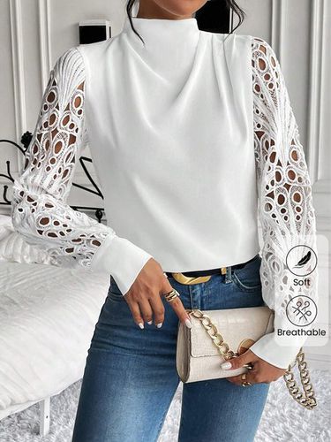 Casual Plain Shirt - Modetalente - Modalova