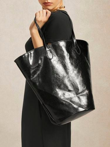 Minimalist Large Capacity Shoulder Tote Bag - Just Fashion Now - Modalova