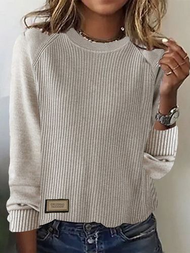 Loose Casual Sweater - Just Fashion Now - Modalova