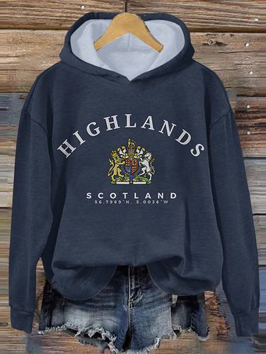 Scottish Highlands Tourist Hoodie - Just Fashion Now - Modalova