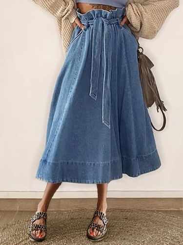Denim Skirt - Modetalente - Modalova