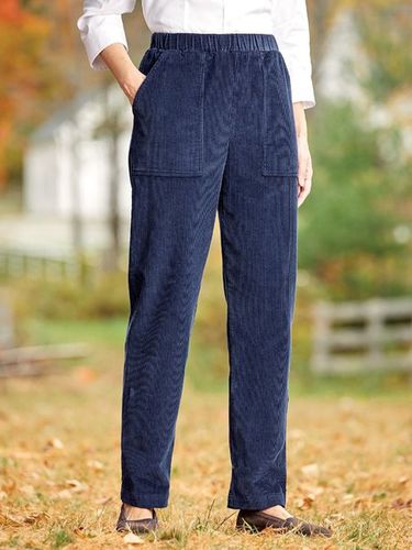 Wide-Wale Corduroy Pull-On Pant - Just Fashion Now - Modalova