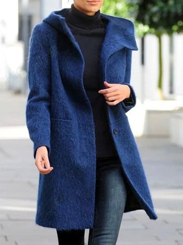 Hoodie Casual Loose Overcoat - Just Fashion Now UK - Modalova