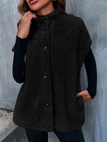 Lambswool Plain Teddy Jacket - Just Fashion Now - Modalova