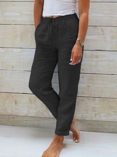 Loose Drawstring Casual Casual Pants - Modetalente - Modalova