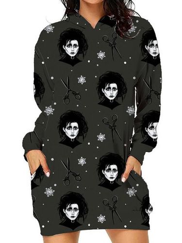 Hooded Halloween Sweatshirt - Just Fashion Now UK - Modalova