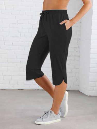 Loose Drawstring Casual Pants - Just Fashion Now - Modalova