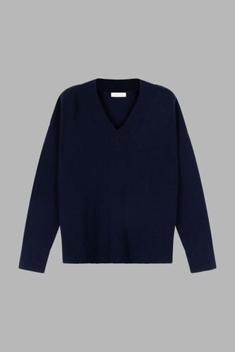 Deep V-neck organic cashmere sweater - REPEAT cashmere - Modalova