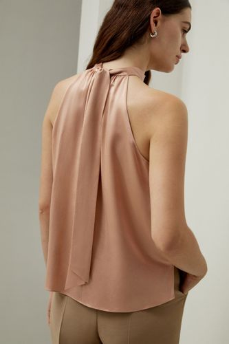 LILYSILK Top En Soie Ruban D'Encolure Soie De Haute Qualité Simple Et Classique, Modèle Classique Coupe Régulière S - LILYSILK - Modalova