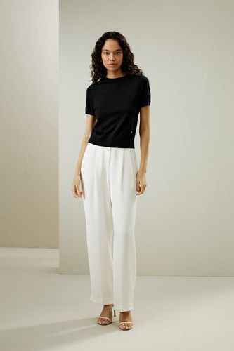 LILYSILK Pulls En Cachemire Coupe Régulière, Top Couche De Base 100% Cachemire Pièces Incontournables Pour De Multiples Occasions S - LILYSILK - Modalova