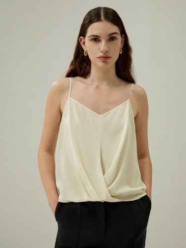LILYSILK Top En Soie Bretelles Spaghetti, Col Bénitier Carré Soie Crêpe De Chine Un Toucher Incroyablement Doux Et Confortable XS - LILYSILK - Modalova