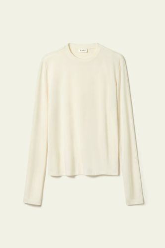 LILYSILK Haut Jersey Silk Breeze Blanc M: T-shirt Soie Respirant, Élégant et Ajusté - LILYSILK - Modalova