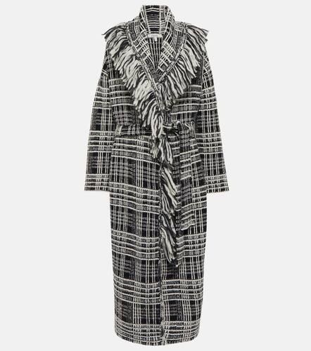 Checked Comfort wool-blend cardigan - Dorothee Schumacher - Modalova