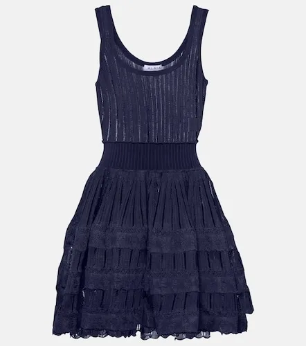 Alaia Ribbed-knit minidress - Alaia - Modalova