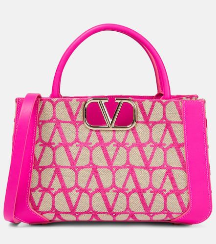 VLogo Signature Toile Iconographe Small tote bag - Valentino Garavani - Modalova