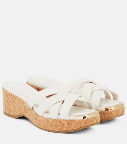 Maribou 50 leather sandals - Jimmy Choo - Modalova