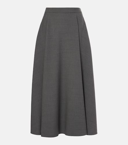 Valentino Wool gabardine midi skirt - Valentino - Modalova