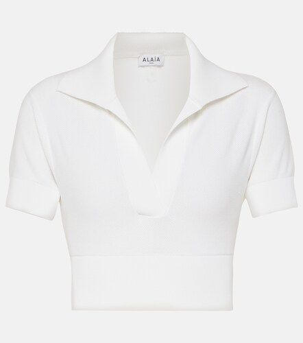 Alaïa Polo cropped - Alaia - Modalova
