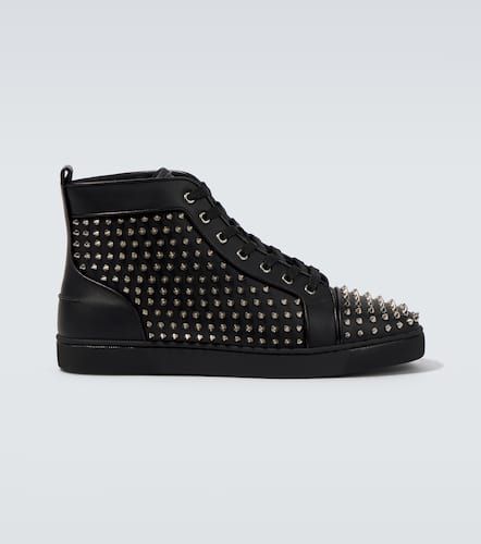 Louis Spikes leather sneakers - Christian Louboutin - Modalova