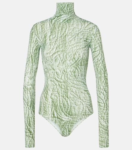 Body de jersey estampado - MM6 Maison Margiela - Modalova