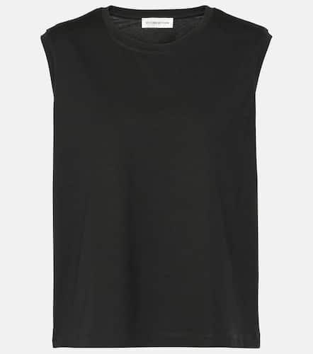 Cotton jersey tank top - Victoria Beckham - Modalova