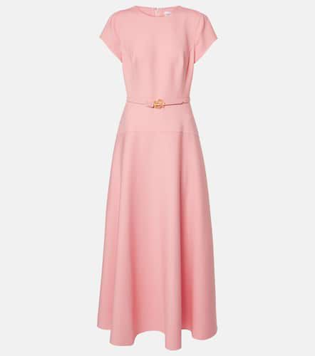 Wool-blend midi dress - Oscar de la Renta - Modalova