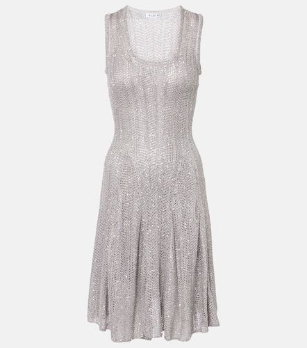 Alaia Sequined knitted minidress - Alaia - Modalova