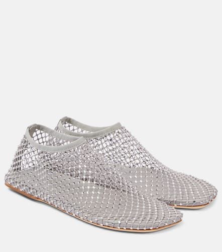 Minette embellished mesh flats - Christopher Esber - Modalova