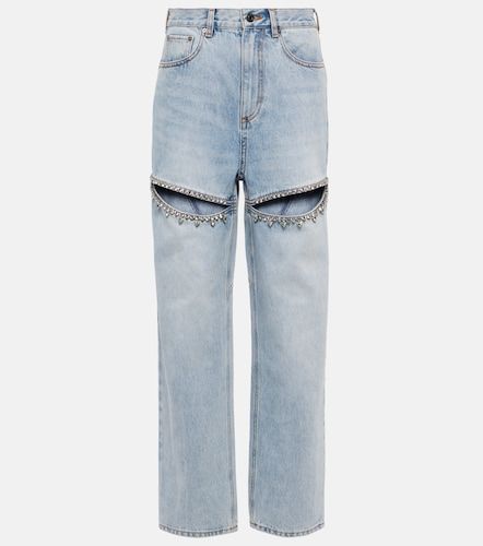 Area Jeans regular con cristalli - Area - Modalova