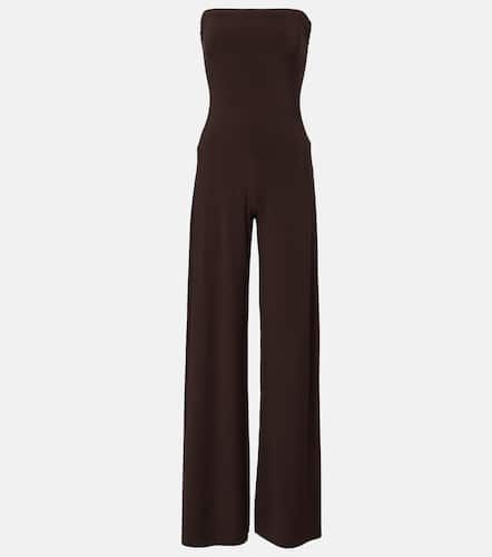 Strapless jersey jumpsuit - Norma Kamali - Modalova