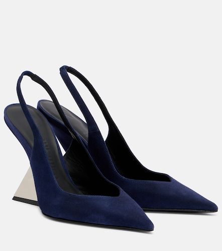 Pumps slingback Cheope 105 in suede - The Attico - Modalova