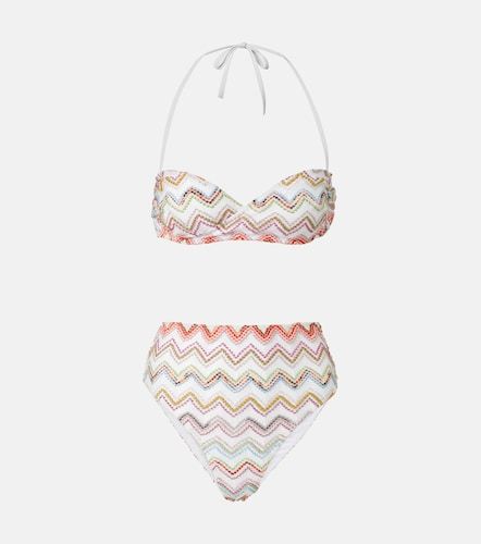 Bikini metallizzato a zig-zag - Missoni - Modalova