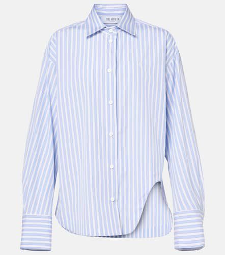 Eliza asymmetric striped cotton shirt - The Attico - Modalova